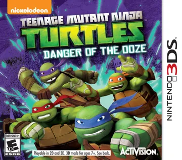 Teenage Mutant Ninja Turtles - Danger of the Ooze (USA) box cover front